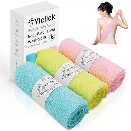 Yiclick Serviettes Exfoliantes Lot de 3