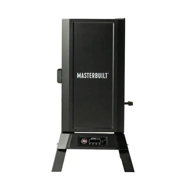 Masterbuilt Fumoir numérique WiFi 710 - Design vertical - 711 m² de cuisson - 4 fumoirs chromés - Noir - MB20072024