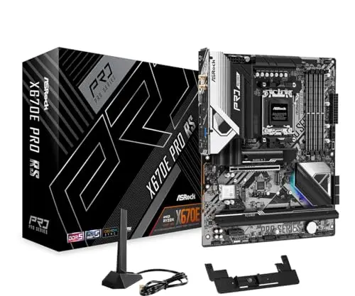 ASROCK X670E Pro RS - ATX - AM5-4X DDR5 - PCIE 5.0-4X M.2