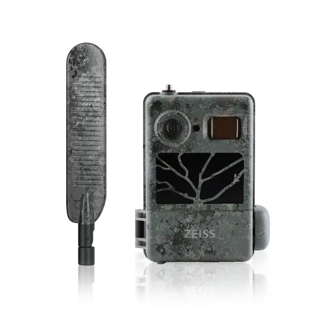 ZEISS Secacam 3-Caméra de Chasse Connectée 4G LTE, SIM, APP, 12MP, HD1080, Détection Infrarouge 20 m, Vision Nocturne, Étanche IP66, Angle 60, 60 LEDs Noires Invisibles, Surveillance Faune