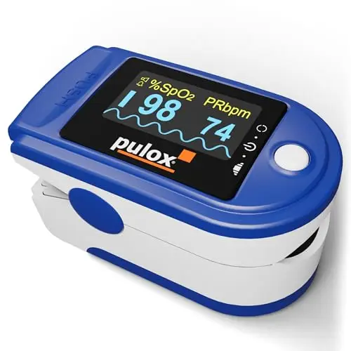 Pulox PO-200A Solo Oxymètre de pouls avec alarme pour la mesure de SpO2, pouls et IP au doigt