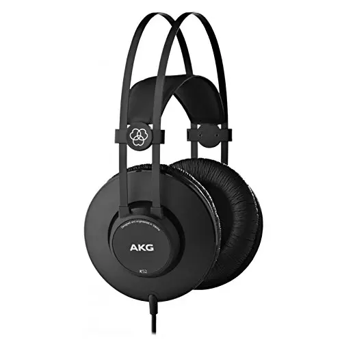 AKG Pro Audio K52 (K-52) Casque de surveillance fermé haute performance - Noir