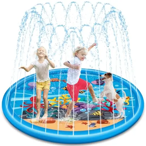 NXPZ 170cm Tapis d'eau pour Enfants