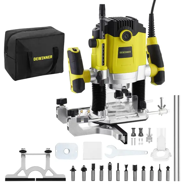 DEWINNER DE-60125 Défonceuse à bois