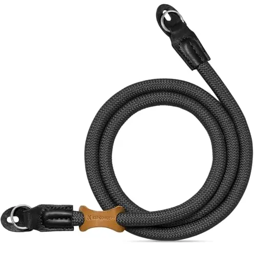 K&F CONCEPT sangle appareil photo, Courroie de cou pour appareil photo en nylon, cordon d'épaule résistant à l'usure, 100 cm