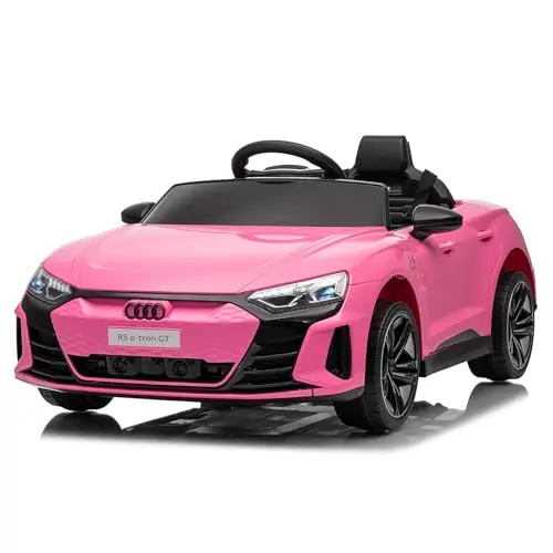 LALAHO Voiture électrique Audi pour enfant