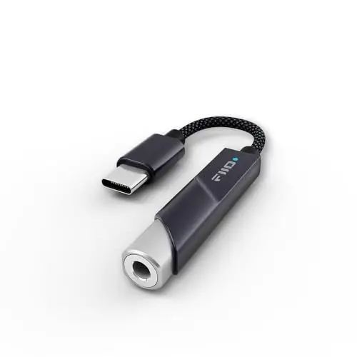FiiO KA11 Dongle USB DAC et ampli (USB-C, Noir)