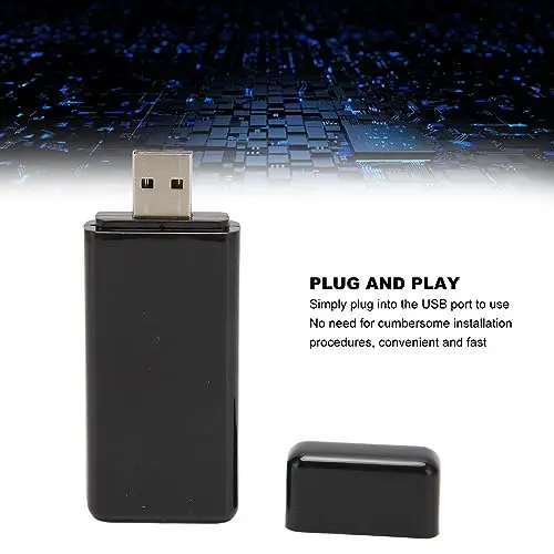 Bewinner RT3572 Adaptateur USB WLAN double bande 300 Mbit/s pour appareils TV et streaming, 2,4 GHz et 5 GHz, compatible 7,8,10,11 GHz