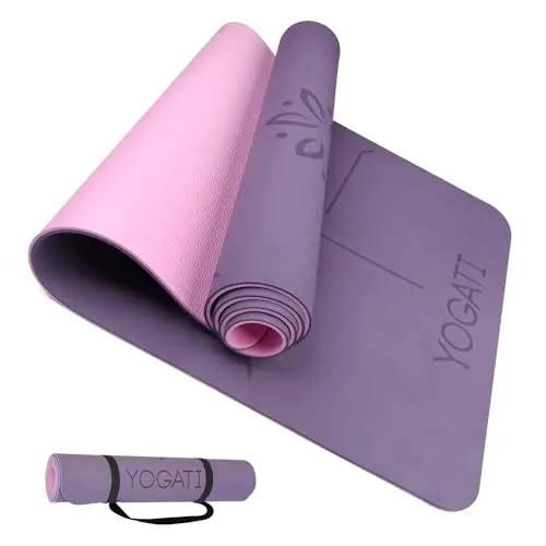 YOGATI Tapis de Yoga Antidérapant