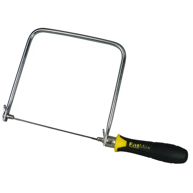 STANLEY 0-15-106 Scie À Chantourner 170Mm - Gamme FATMAX Plus Résistant - Denture Universelle Traitement Thermique - Poignée Ergonomique Bi Matière