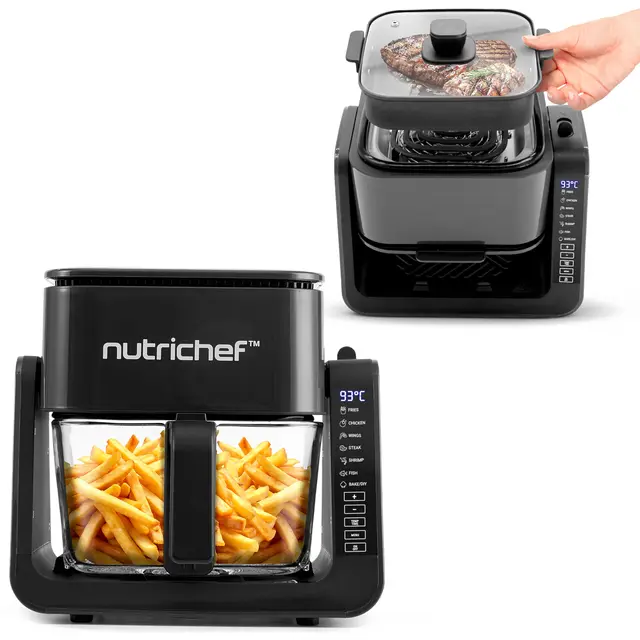 nutrichef friteuse a air avec gril
