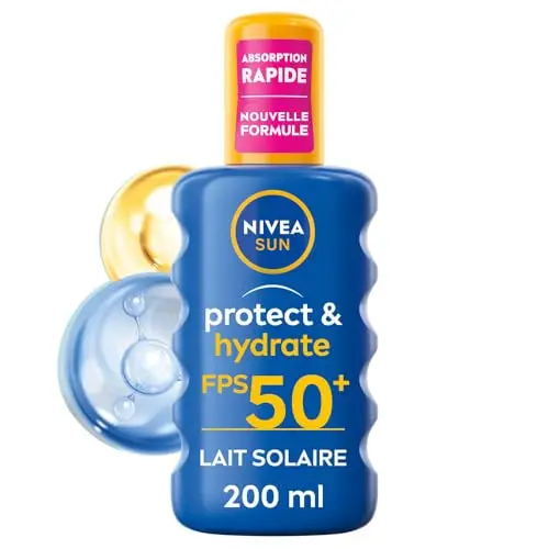 NIVEA SUN Spray Solaire Protect & Hydrate SPF 50+