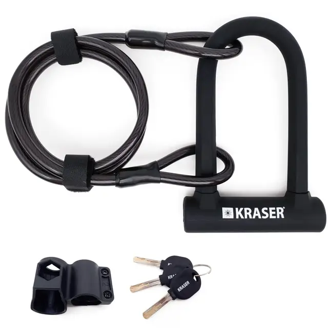 KRASER KR65145B Antivol vélo U