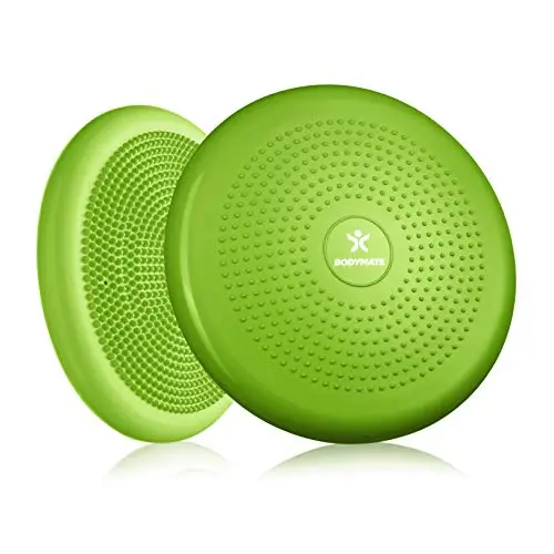 BODYMATE 34cm Balance Cushion. Inflatable Stability Disc Balance Board.