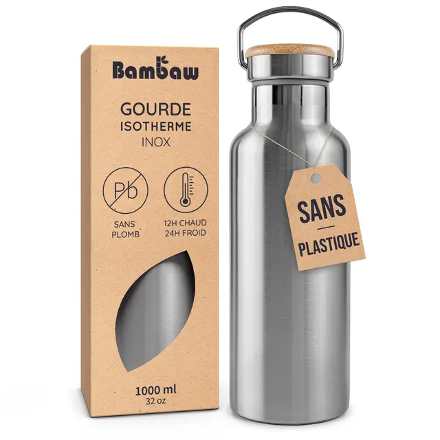 Bambaw Gourde Isotherme 1L