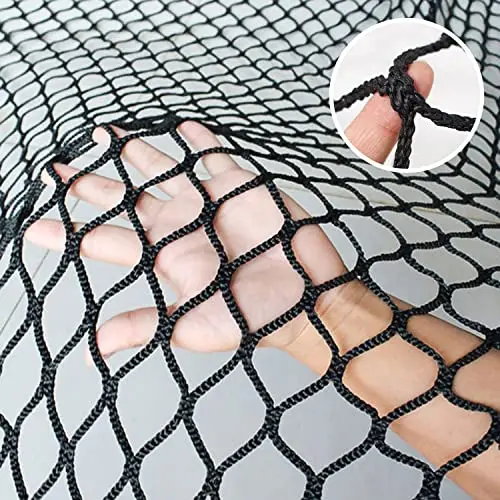 Filet Corde Filet Protection Filet Chat Enfant Escalier Balcon Securite Filet de Protection Filet Anti Chute sans Nœuds Filet de Protection pour Remorque Réseau Sportif Ball Stop Net