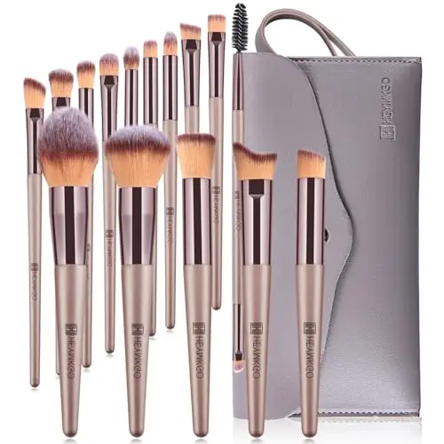 HEYMKGO Set Pinceaux Maquillage Professionnel