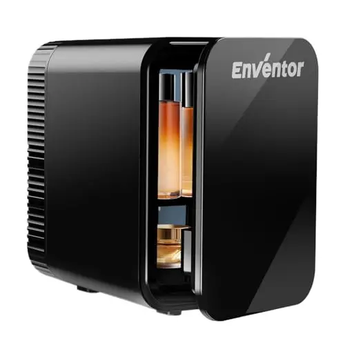 Enventor Mini-Réfrigérateur 4L Chaud/Froid 12V/220V