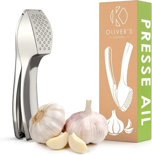 Oliver's Kitchen Presse Ail Inox