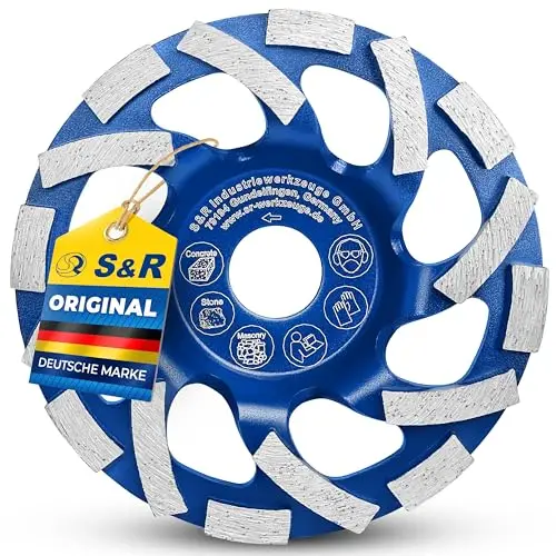 S&R Disque Diamant Meuleuse Béton