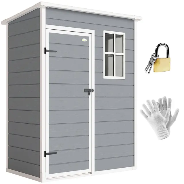 Outsunny Abri de Jardin Plastique