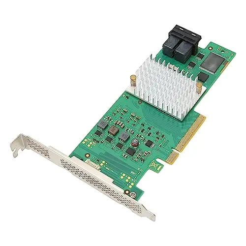 Carte Contrôleur Intelligente LSI SAS3008 Array Card 8 Port 12Gb S PCIE 3.0 SAS Raid Array Controller for SATA Terminal Device
