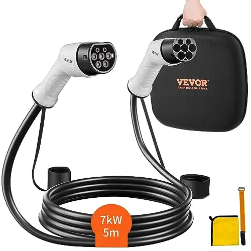 VEVOR Câble de Recharge EV Type 2