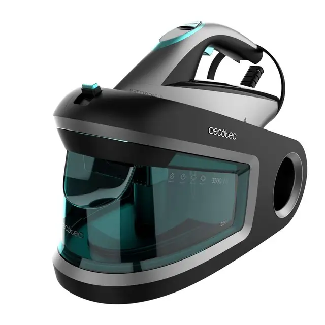 Cecotec Centrale Vapeur IronHero 3200 Station. 3200 W, 8 bars de pression, Vapeur Continue 150g/min. Coup de Vapeur 420g/min, Semelle Turbo Slide, Arrêt Automatique, Cyclo Clean