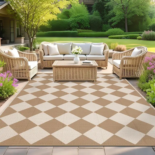 SHACOS Tapis de terrasse imperméable