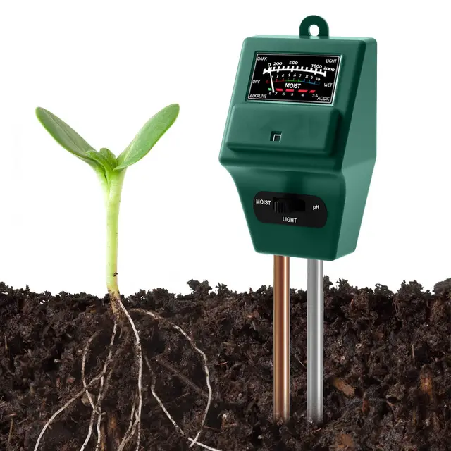 Elecora Testeur d'Humidité et pH pour Plantes