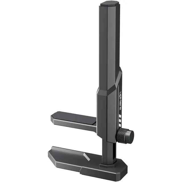 upHere GH07 Support GPU, Alliage de Zinc Hauteur Réglable Support Carte Graphique avec Base Magnétique&Patin en Caoutchouc, GPU Sag Bracket for Universal Video Cards, 18-160mm, Noir
