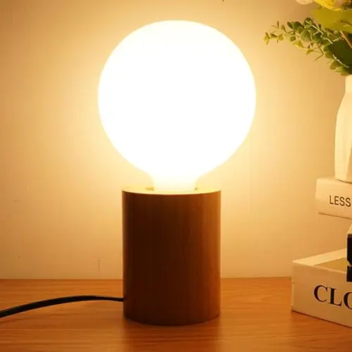 BrightWish Lampe de Table Industrielle