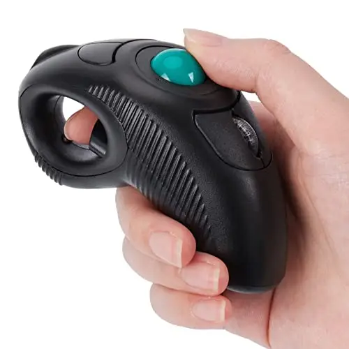 IMAGE Souris Trackball Souris sans Fil USB Hanheld avec Laser pour droitiers ou gauchers