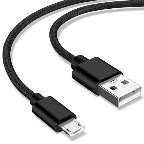 Yisica Câble Micro USB Nylon Tressé