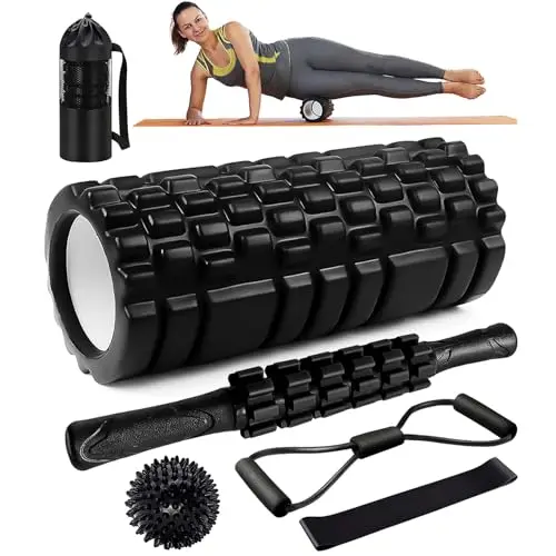 Qveetry Foam Roller Rouleau de Massage