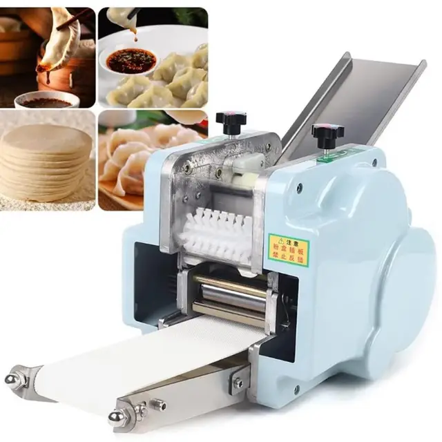 Wonton Pi faisant la machine automatique de machine d'emballage de raviolis de peau de Gyoza commercial/maison, machine d'emballage de raviolis électrique multifonctionnelle de 140 W