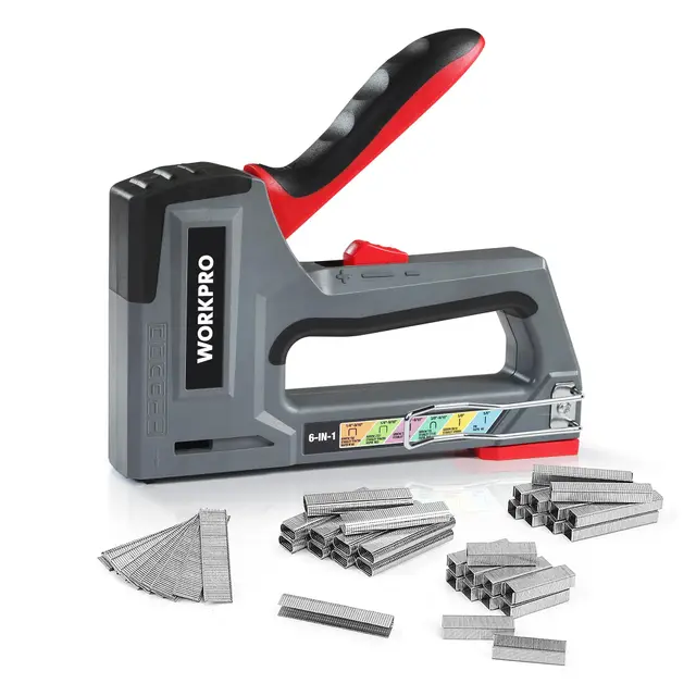 WORKPRO Agrafeuse Murale Multifonction