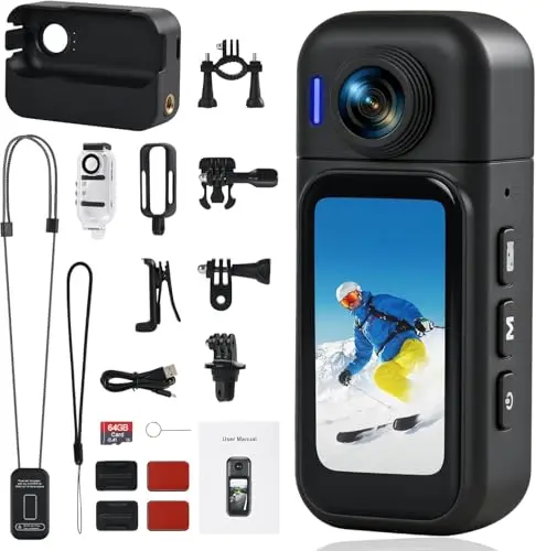 Hiwoor 360° Action Caméra Sport