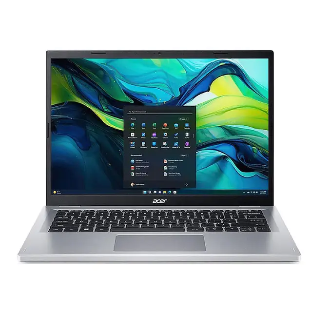 acer Aspire Go 14 I PC Portable 14" WUXGA LCD 60 Hz I Intel Core 3-N355 I 8Go RAM I 512Go SSD I Intel Graphics I Windows 11 Home I Argent I Clavier FR AZERTY I AG14-32P-35XP