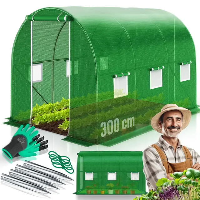 KESSER Serre de jardin avec fenêtres