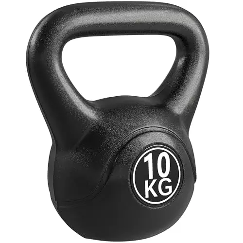 HOMCOM Kettlebell haltère 8 kg
