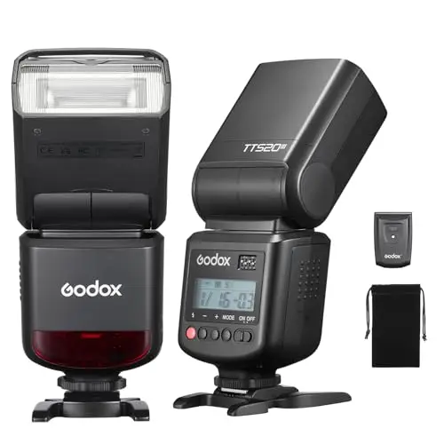 godox tt520iii flash speedlight gn33