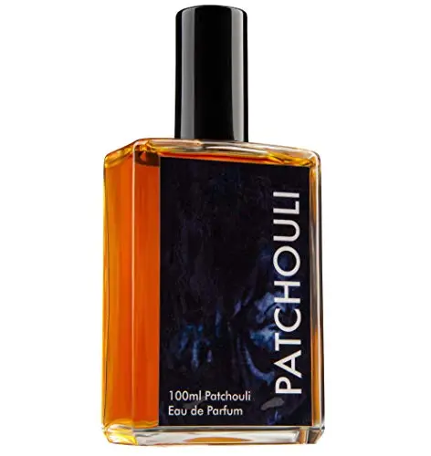Teufelsküche Patchouli Natur, original comme dans les années 70/80, eau de parfum unisexe gothique dans un flacon en verre de 100 ml