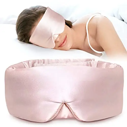LitBear Masque de sommeil en soie