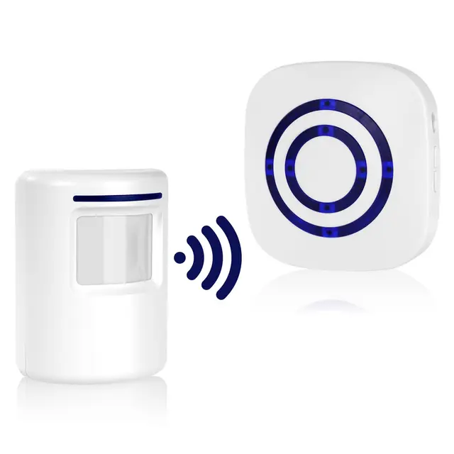 AXFEE PIR Détecteur de Mouvement Sans Fil Kit Alarme