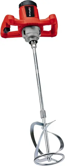 Einhell Mélangeur de peinture et de mortier TC-MX 1200 E (680 tours par minute, avec mélangeur pour mortier Ø 100 mm)