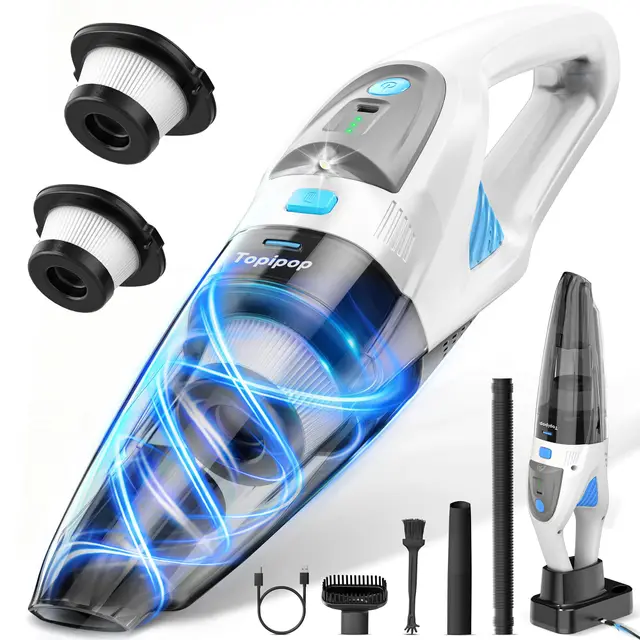 Topipop Aspirateur à main sans fil
