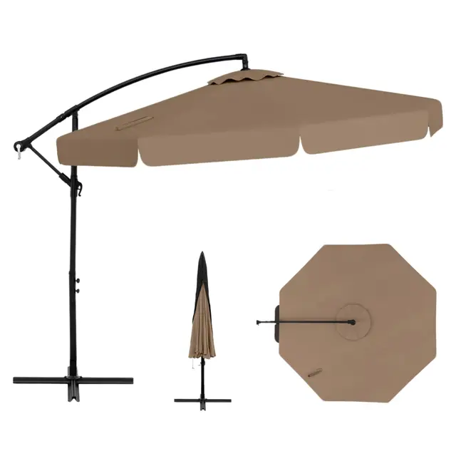 GOPLUS Parasol Déporté 3x3m