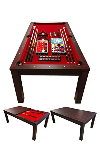 Billard AMERICAIN 7FT Mod.Vulcan Snooker Table de Billard Plan Couverture INCL