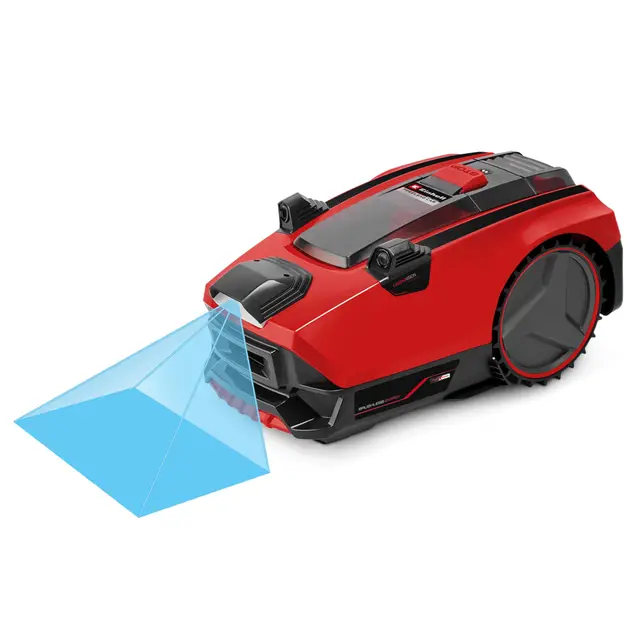 Einhell Robot Tondeuse FREELEXO CAM 500 Power X-Change (18 V, Moteur Brushless, Caméra intégrée, Surface de Gazon Max. de 500 m²) Livré avec Batterie 3,0 Ah et Chargeur